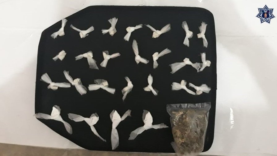 Detenido con grapa en Puerto Escondido