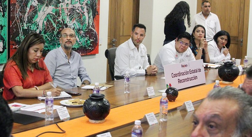 Evalúan Gobierno de Oaxaca y Sedatu avances en la reconstrucción de municipios afectados por sismos