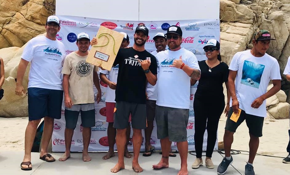 Brasil, Francia y Puerto Escondido dominan el Huatulco Pro 2019