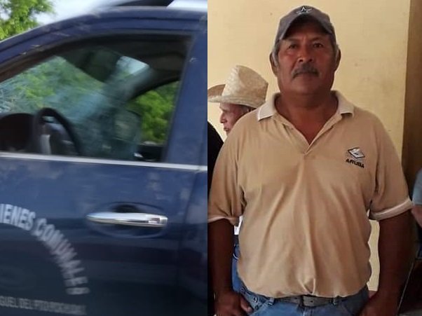 Comisariado Comunal de Xadani, vuelca camioneta oficial