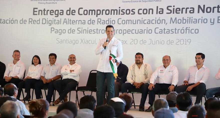 Con 15 mdp, gobierno de Alejandro Murat implementa Red Digital Alterna de Radiocomunicación en la Sierra Norte