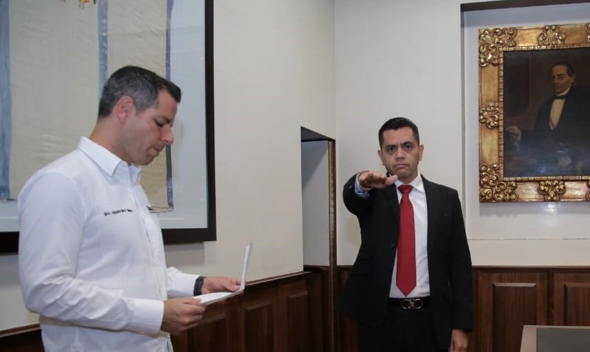 Nuevo titular de la Secretaría de Seguridad Pública de Oaxaca, Raúl Ernesto Salcedo Rosales