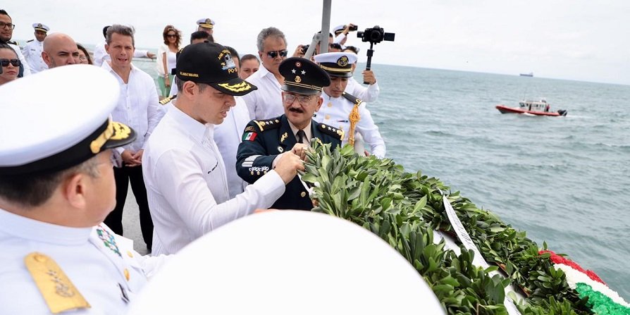 Reconoce Alejandro Murat aportación invaluable de la Marina de México