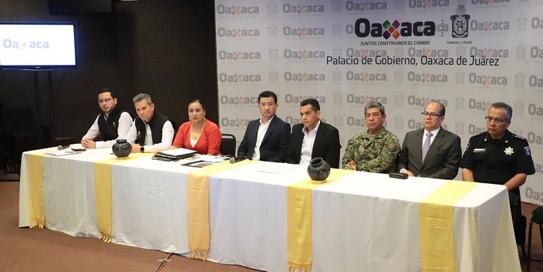 Coordina esfuerzos Gobierno de Oaxaca para garantizar la seguridad