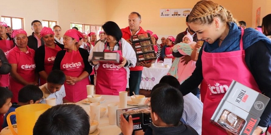 DIF Nacional verifica comedores comunitarios en Oaxaca