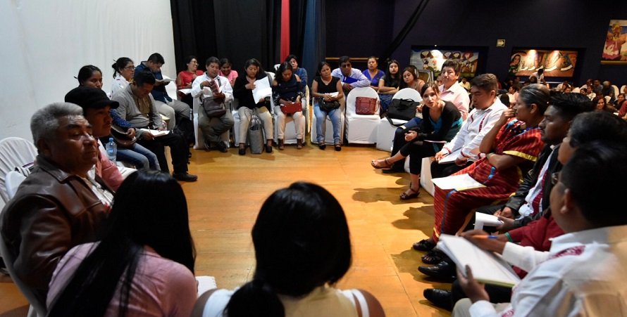 Atiende IEEPO planteamientos de los jubilados en el marco de la Ley