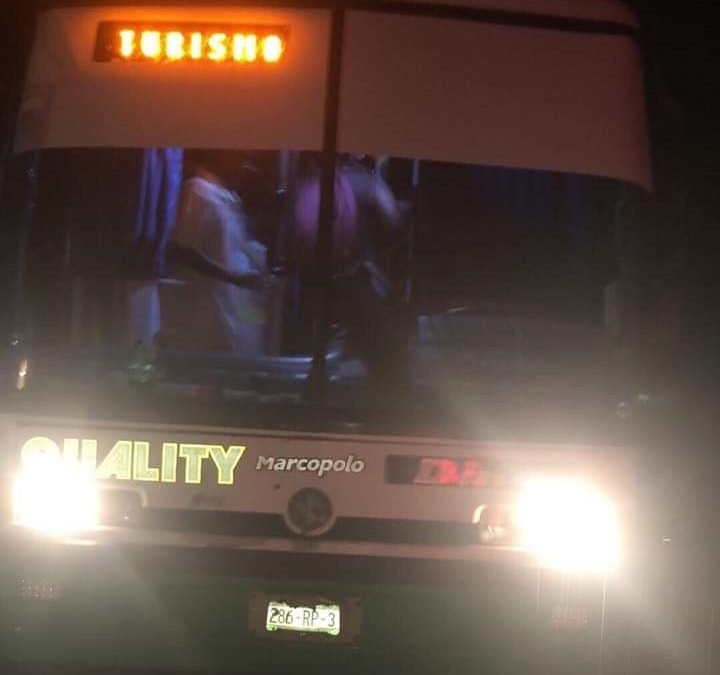 Detienen a autobús que iba de Pinotepa a Oaxaca