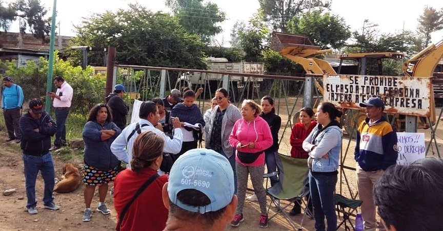 Exigen el retiro de planta procesadora en Atzompa
