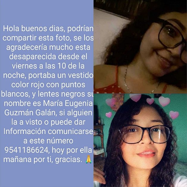 Fue localizada sin vida la joven que estaba desaparecida en Puerto Escondido