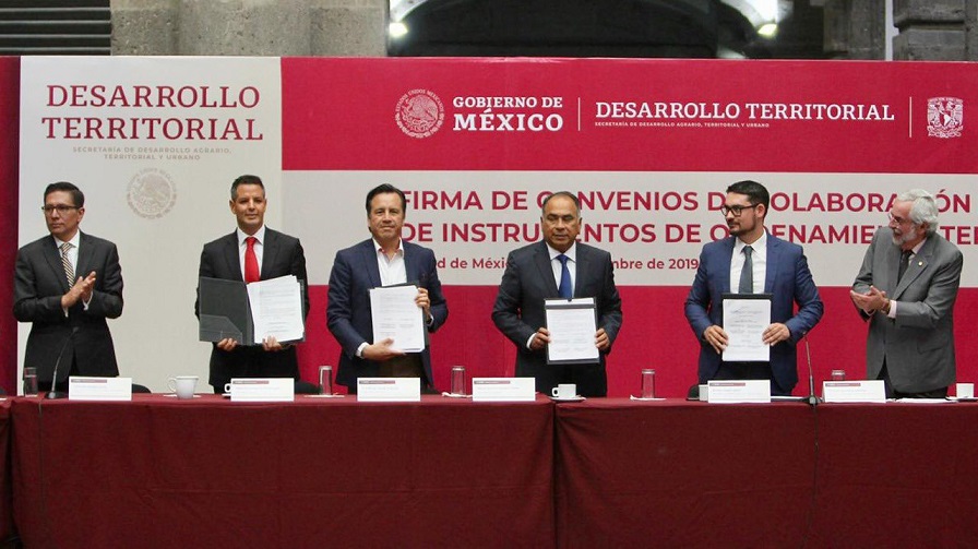 Gobierno de Oaxaca sumará acciones con la Federación para un ordenamiento territorial que propicie el bienestar para las y los oaxaqueños