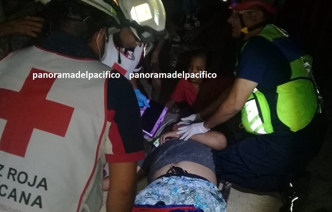 Se accidenta motociclista en Huatulco