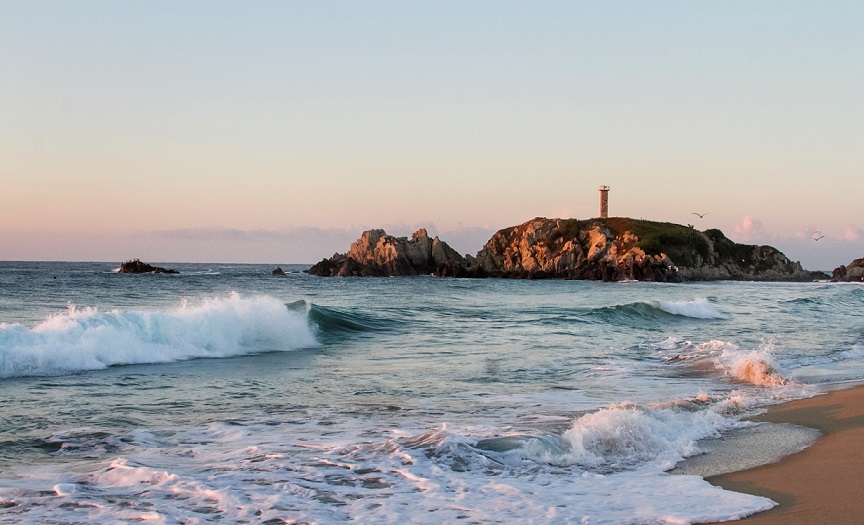 De gran belleza las playas vírgenes en Huatulco y la costa