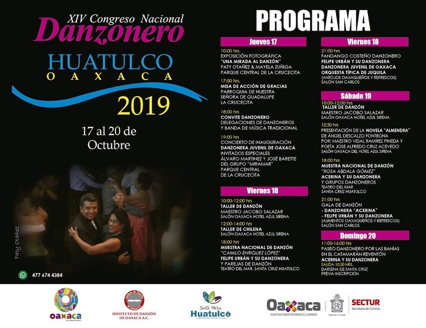 Será Huatulco sede del Congreso Nacional Danzonero 2019