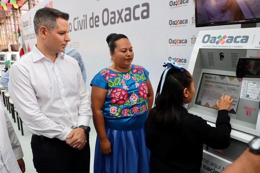Actas de nacimiento digitales en Oaxaca: AMH