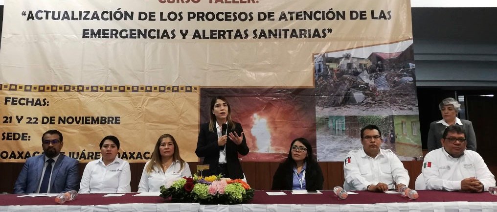 Capacitan a personal en Atención a Emergencias y Alertas Sanitarias