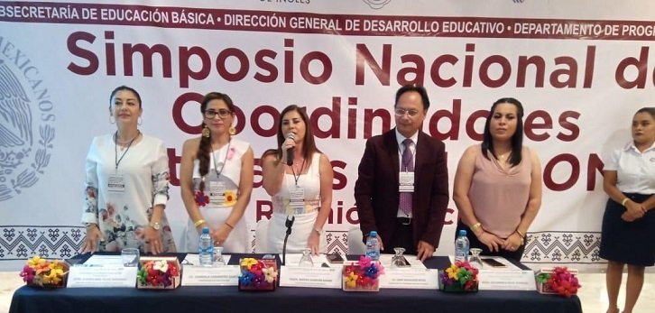 Comparte IEEPO en Simposio Nacional experiencias exitosas del Programa Nacional de Inglés en Oaxaca