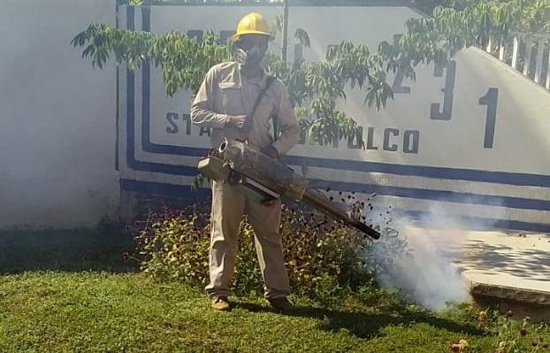 Termonebulizadas escuelas de Huatulco