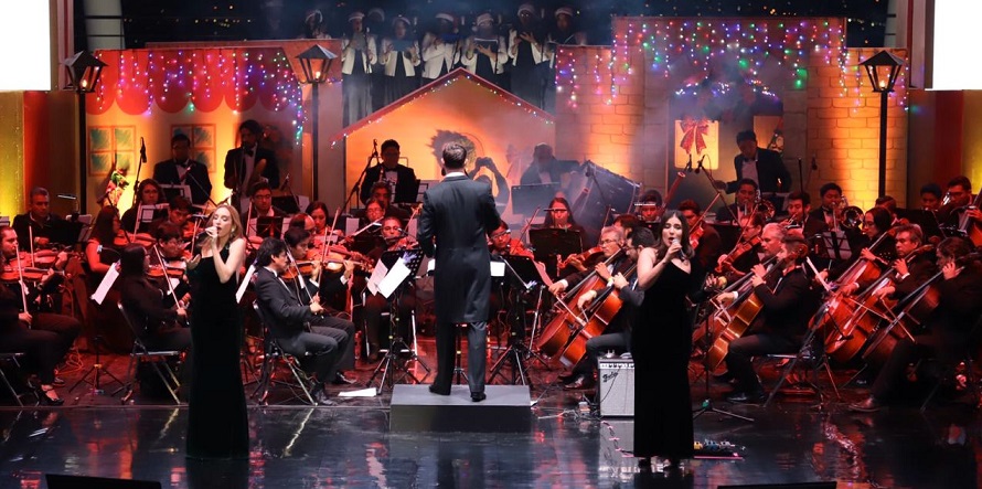 Una Navidad Sinfónica se vivió en el Auditorio Guelaguetza