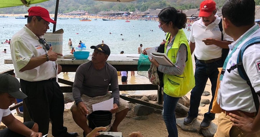Declara SSO veda sanitaria por marea roja en la costa