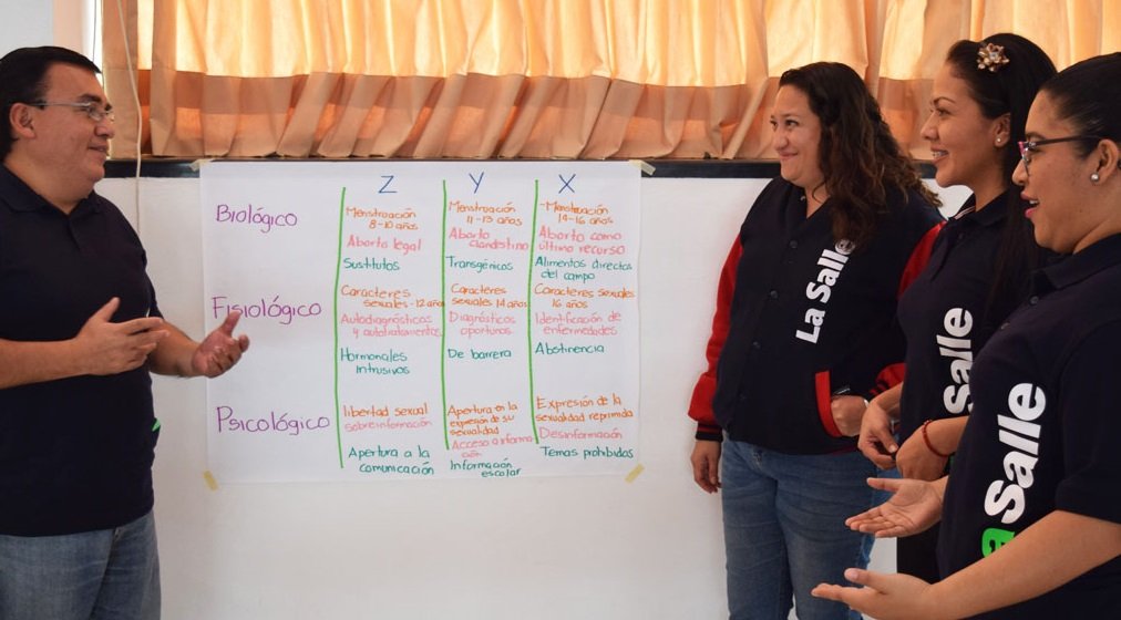 Imparte Coesida taller de sexualidad, a docentes de la Universidad La Salle