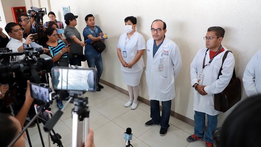 Habilitan al Hospital de la Mujer y el Niño Oaxaqueño para atender a pacientes con COVID-19