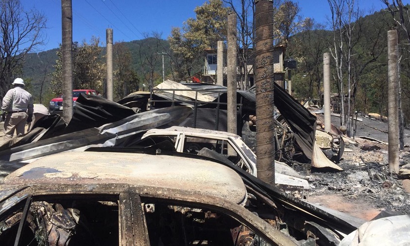 Solicita Gobierno de Oaxaca declaratorias de emergencia y desastre por incendios