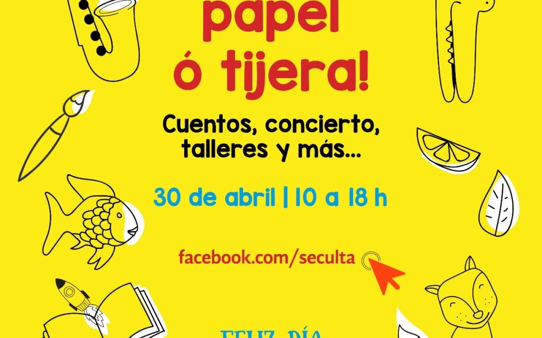 Festeja Seculta el Día del Niño y de la Niña con el programa “Piedra, papel o tijera”
