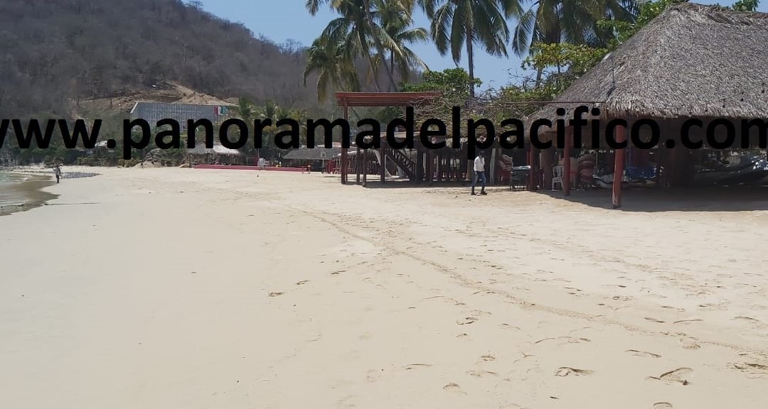 Hoteles y playas cerradas en Huatulco para prevenir el covid-19