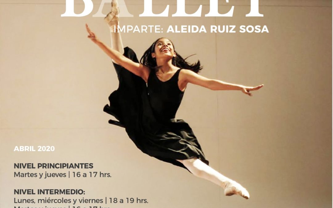 Transmitirá Seculta clases virtuales de ballet gratuitas