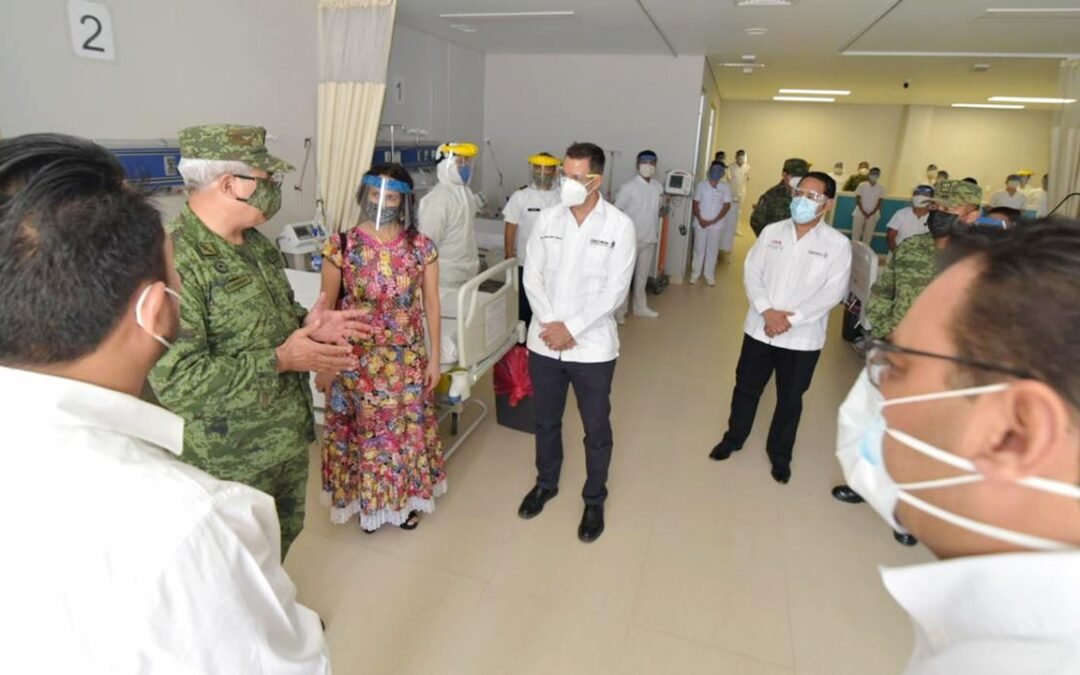 Alejandro Murat amplía la red de hospitales COVID en el Istmo de Tehuantepec