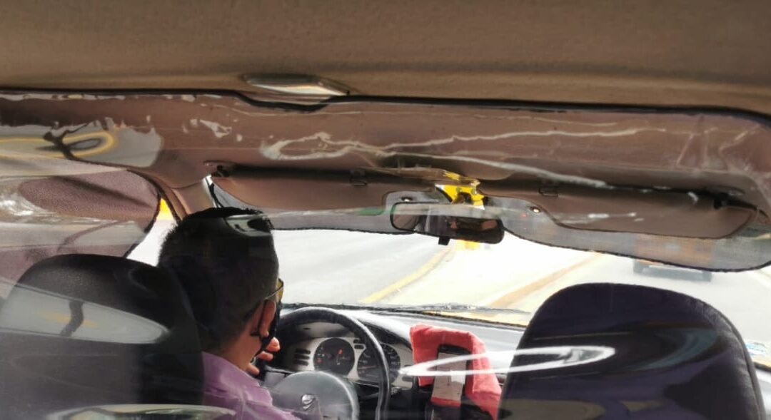 Taxistas ponen iniciativa y creatividad al servicio del cuidado de la salud de pasajeros y pasajeras ante COVID-19