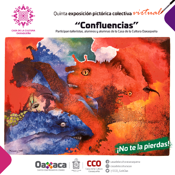 Talleristas y estudiantes de la CCO expondrán “Confluencias”  en la galería virtual de la institución
