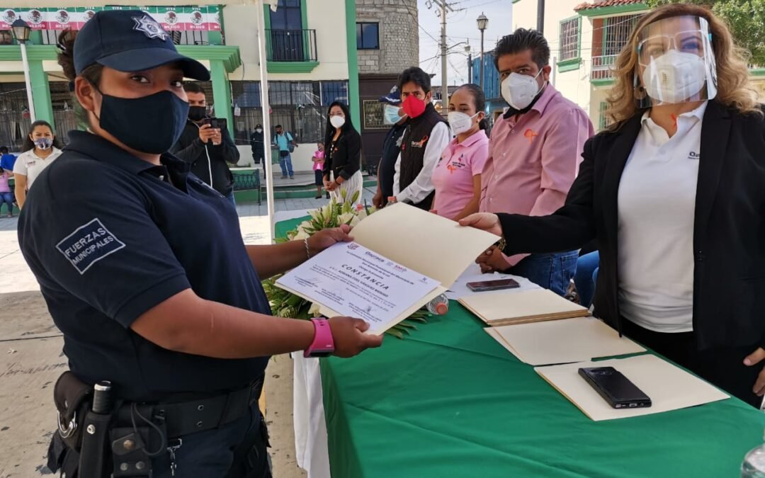 Concluye personal policial capacitación en Alerta de Género