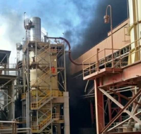 Accidente en planta de cemento en la comunidad de Lagunas ,Oaxaca.