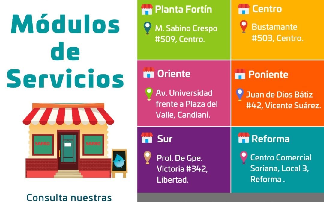 Bajo estrictas medidas sanitarias, continúa SAPAO atención a usuarios en módulos de servicios