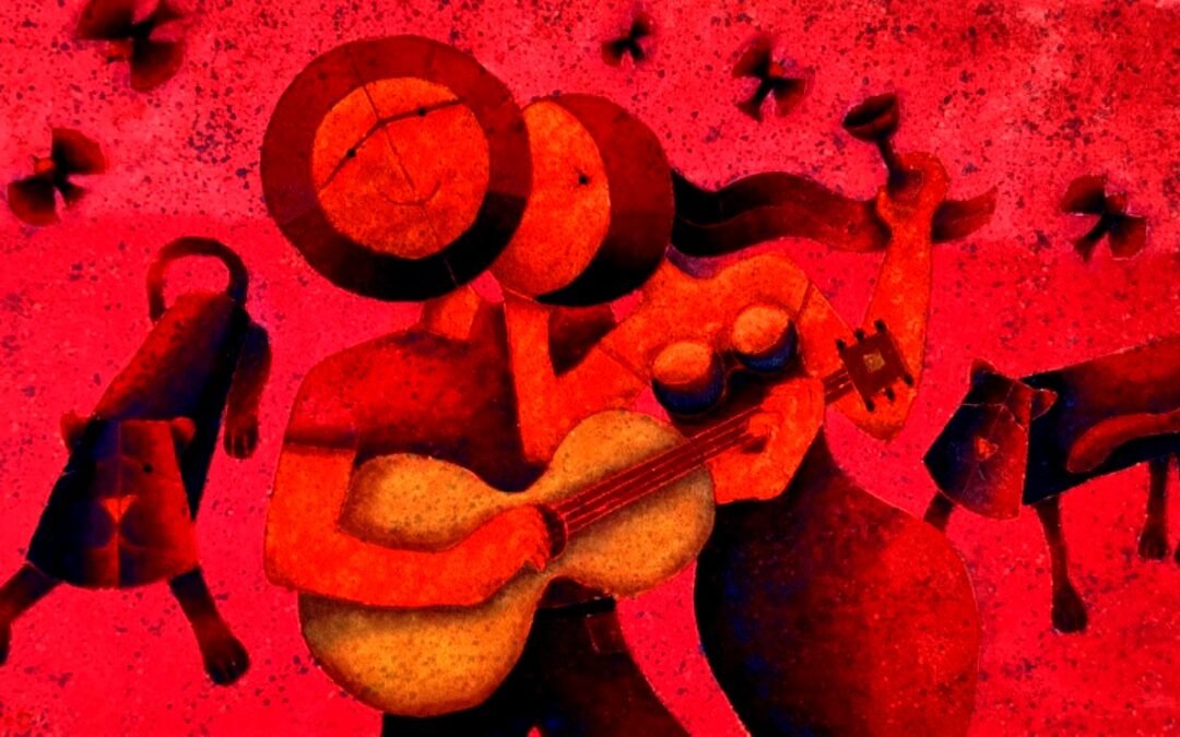 UN ARTISTA QUE PINTA CON UNA TÉCNICA COMO LA DE TOLEDO Y RUFINO TAMAYO