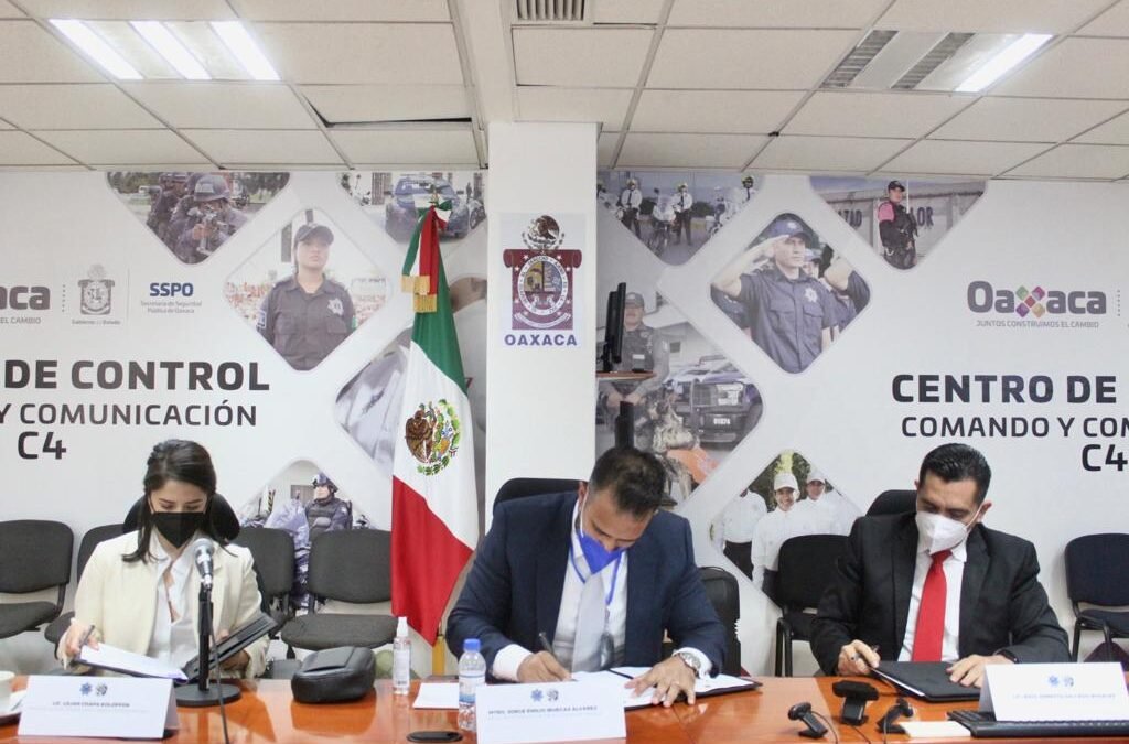 Singan convenio SSPO y Fiscalía Especializada  en Materia de Combate a la Corrupción