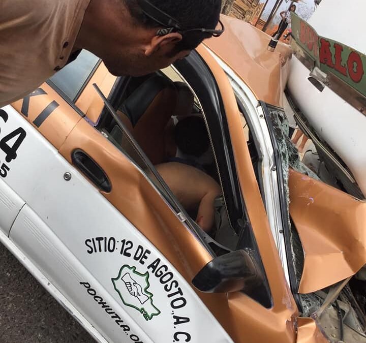 Muerte por impacto automovilístico