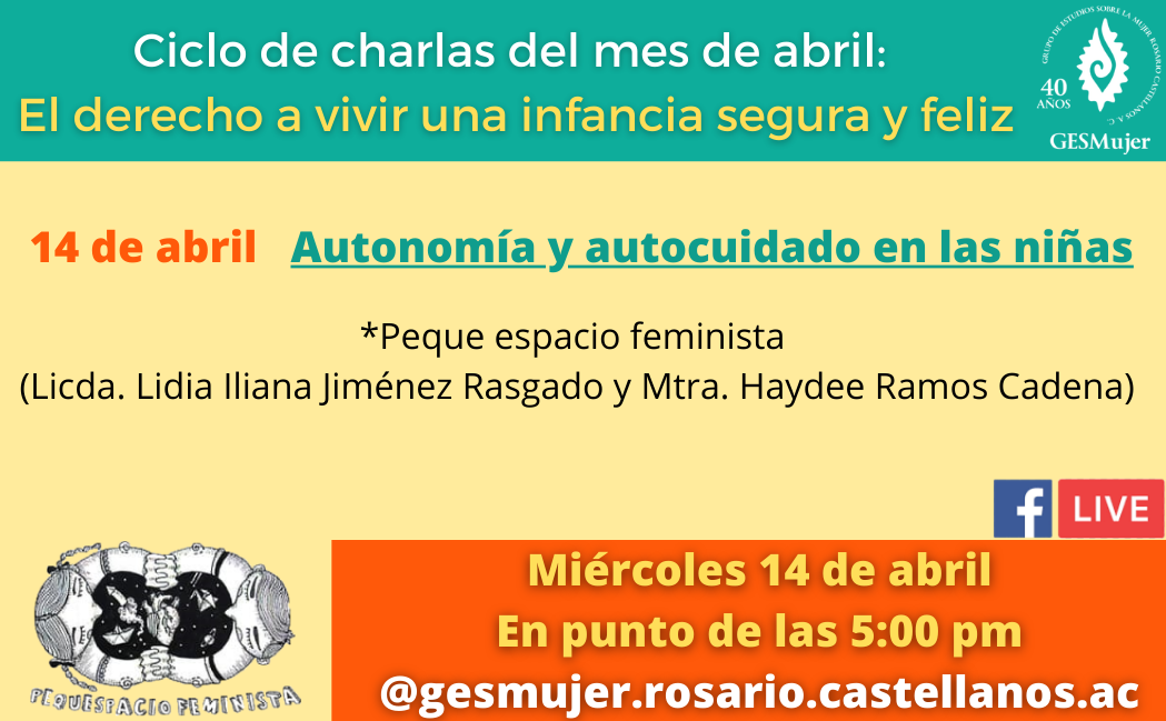 El GESMujer invita a fomentar la autonomía y autocuidado de las niñas.