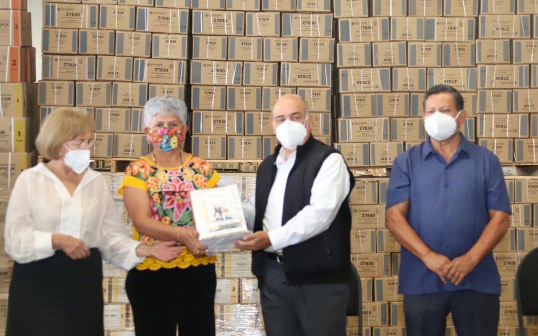 Inician Conaliteg y el IEEPO distribución de  más de 7 millones de Libros de Texto Gratuitos