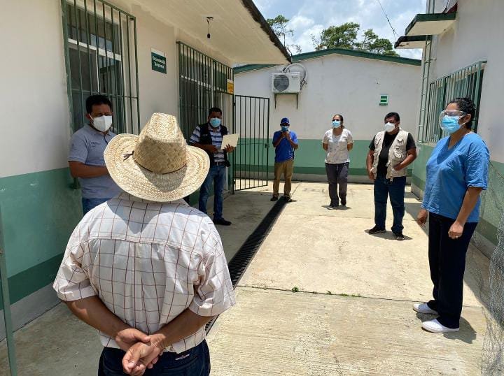 Dan los SSO seguimiento al protocolo de cerco epidemiológico en localidades de Tuxtepec