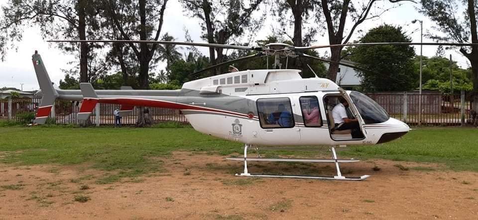Se descompone helicóptero en plena emergencia médica