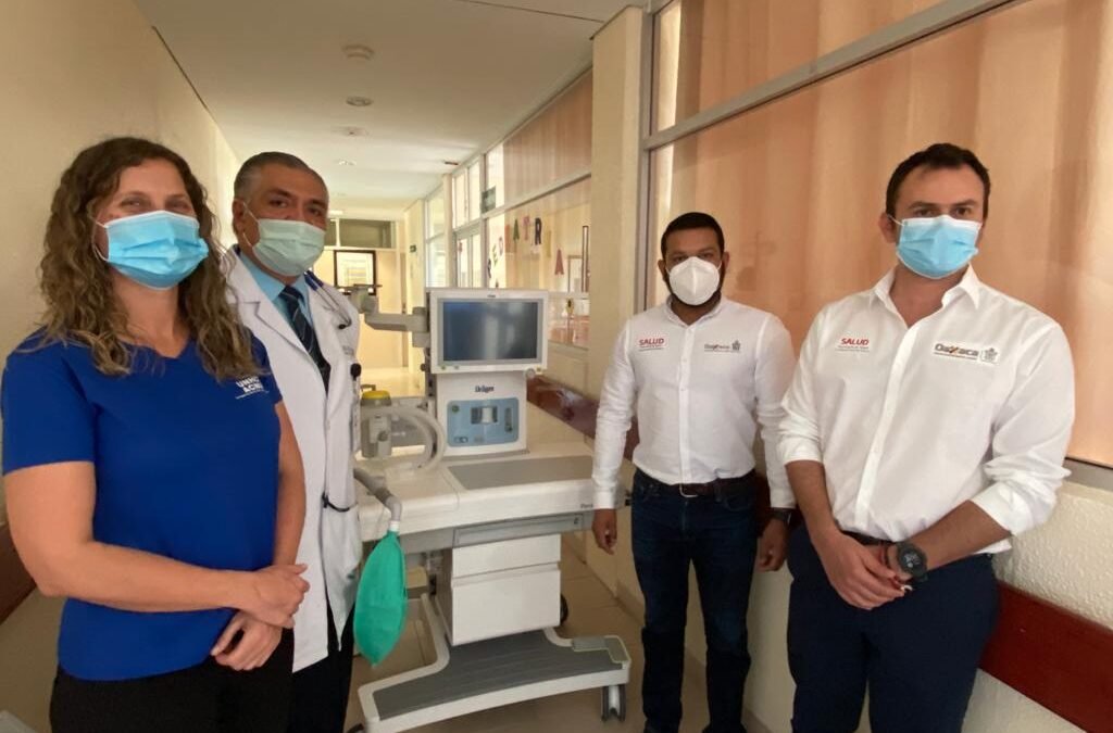 Dona ACNUR equipamiento médico a Hospital General de Ixtepec