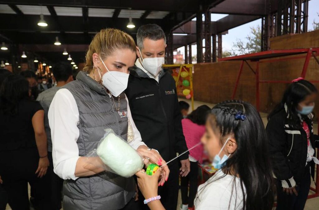“Mantener la ilusión y los sueños de nuestras niñas y niños,  es lo más importante para este gobierno”: AMH