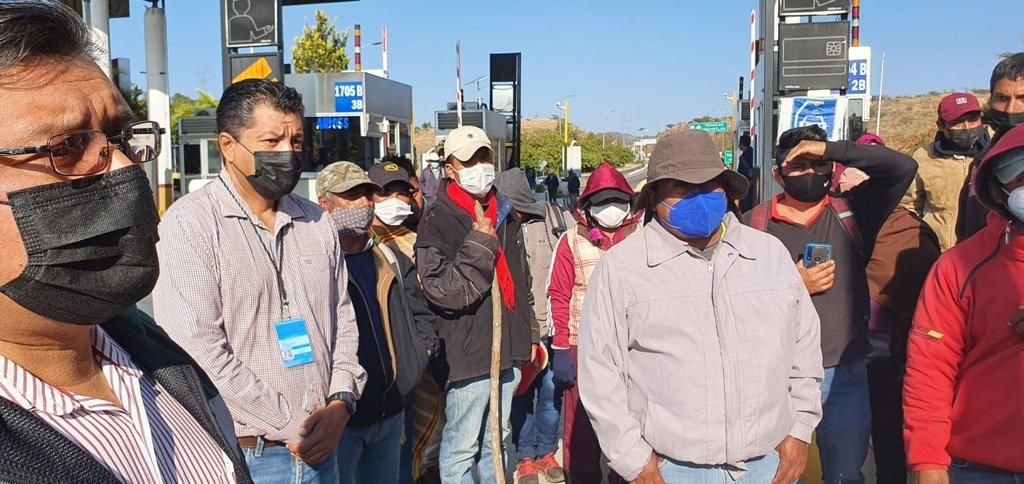 A través de un operativo coordinado por la mesa de Seguridad y Construcción de Paz, se liberó la caseta de cobro “Huitzo”