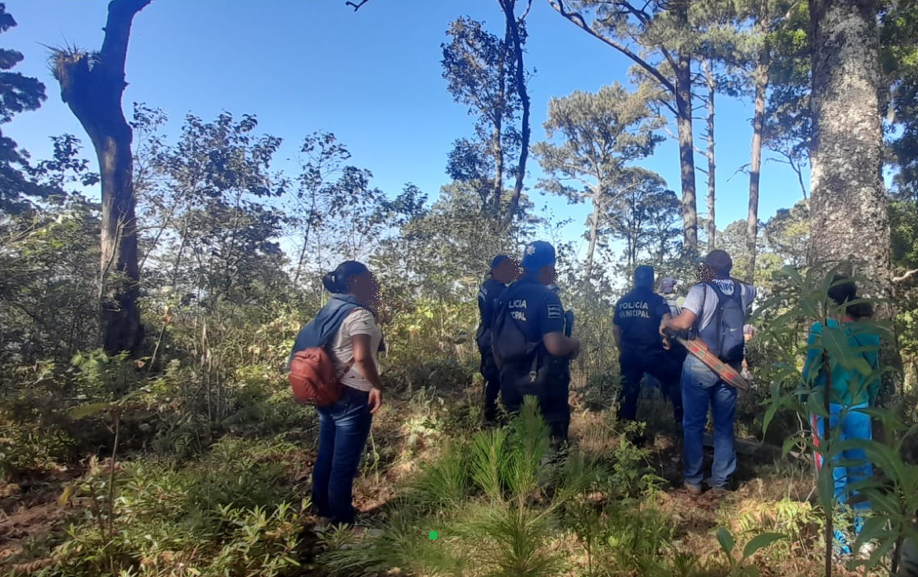 Coordina FGEO operativo de búsqueda en el Distrito de Juquila y localiza restos óseos