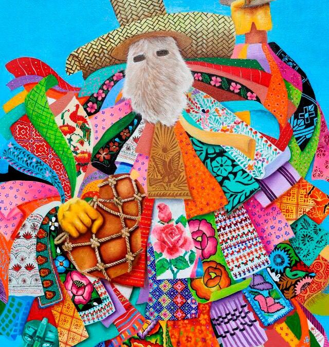 Presentan AMH e IMM imagen oficial de  Julio, mes de la Guelaguetza 2022