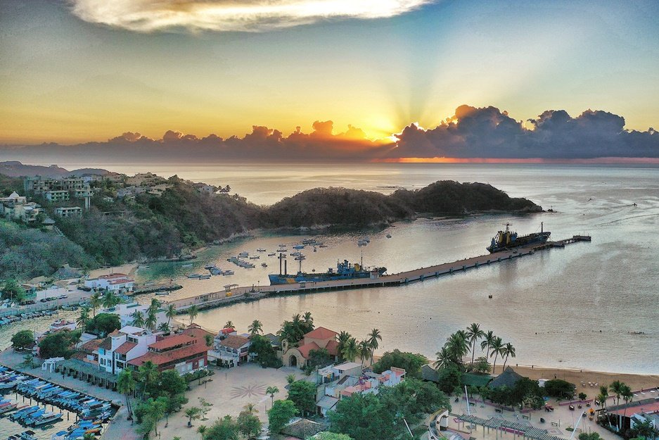 Quienes practican el Turismo Welnness viajan a Huatulco, con mayor seguridad y confianza.