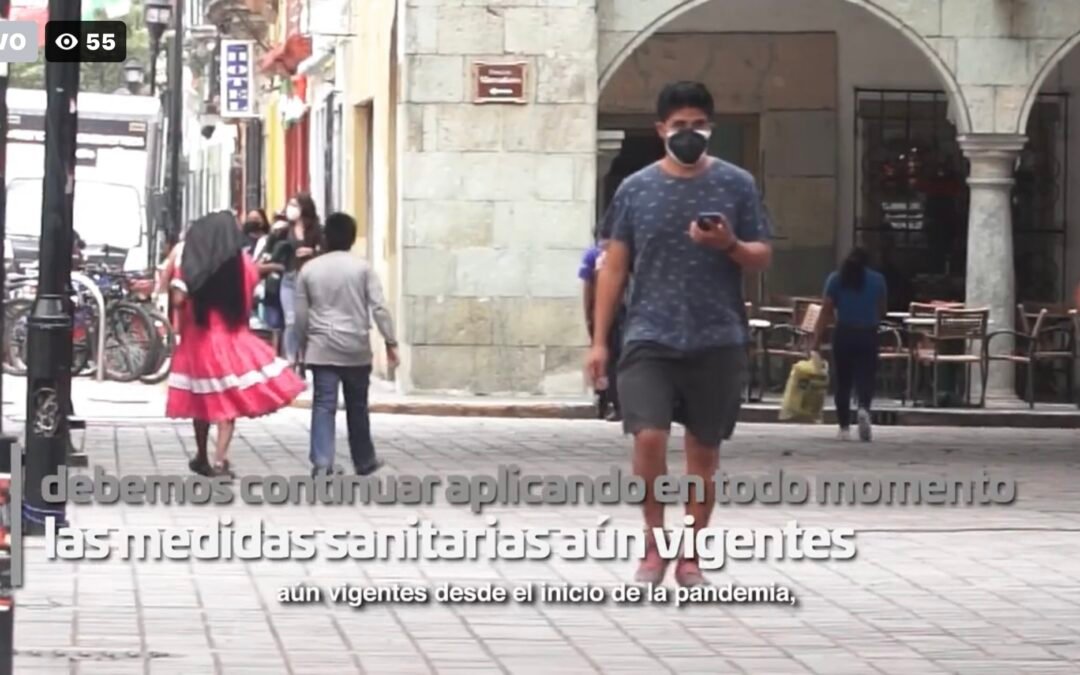 Mantiene Oaxaca reducción sostenida de contagios y hospitalizaciones a causa del COVID-19: SSO