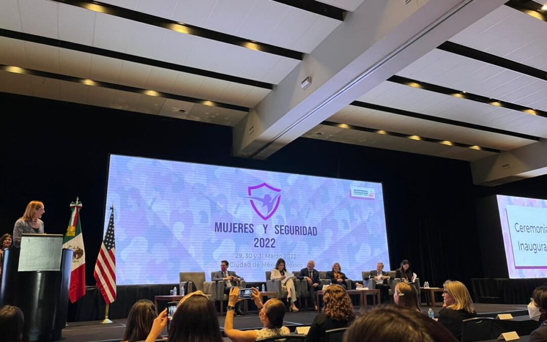 Participa SSPO en conferencia nacional sobre seguridad y erradicación de la violencia de género y los delitos contra las mujeres